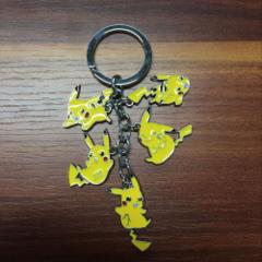 Pikachu in Action Key Chain